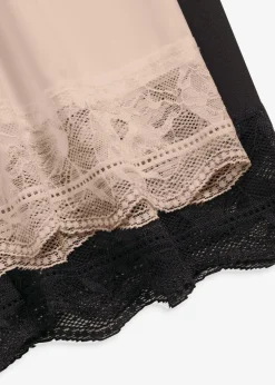 Femme bonprix Pantalons|Lot de 2 cyclistes anti-frottements en matière rafraîchissante