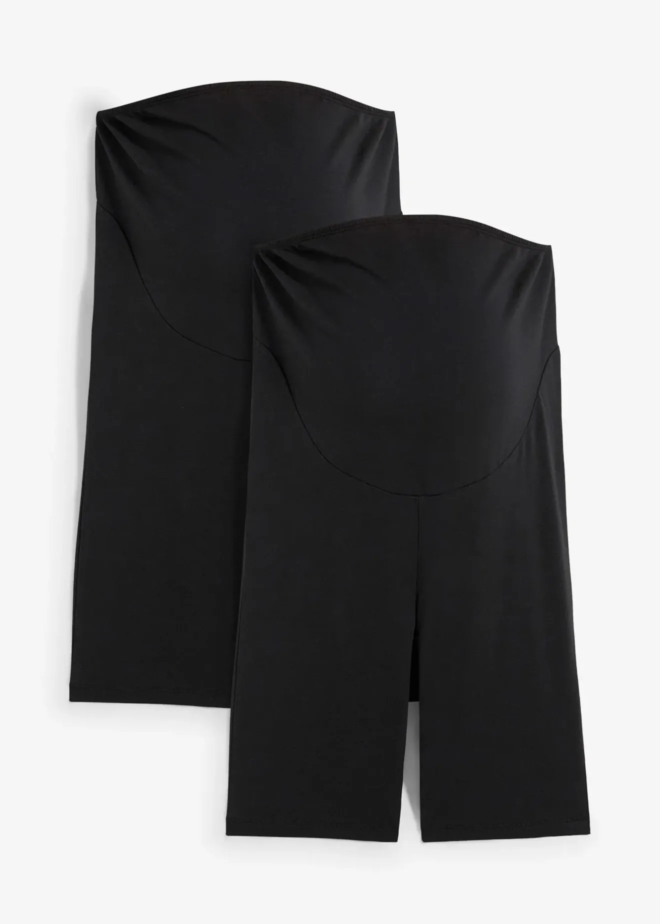 bonprix Lot de 2 cyclistes de grossesse en coton|Femme Cyclistes & Bandes Anti-Frottement|Femme Enceinte