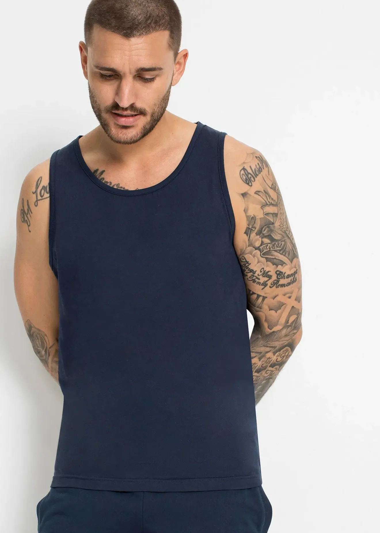 Homme bonprix Vêtements De Sport|T-Shirts & Polos|Lot de 3 débardeurs