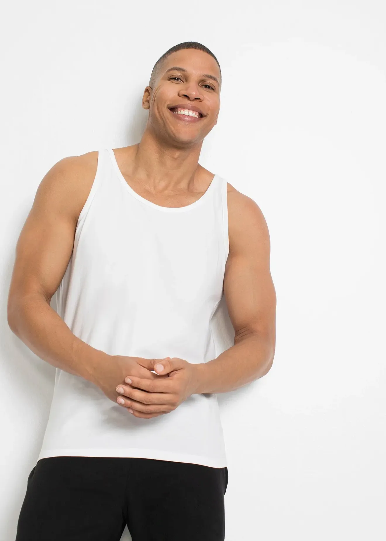 bonprix Lot de 2 débardeurs|Homme Pyjamas|Sous-Vêtements