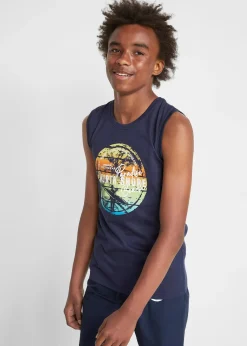 Enfant bonprix Garçons 9-16 Ans·Lots De 2 Articles Et Plus|Garçons 9-16 Ans·T-Shirts|Lot de 2 débardeurs 100% coton