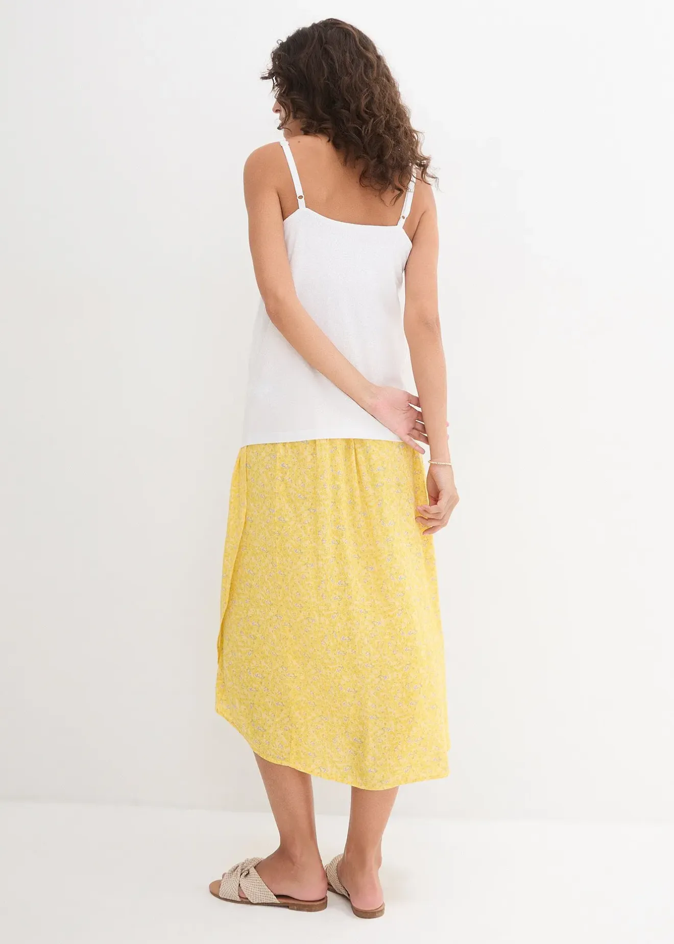 bonprix Lot de 2 débardeurs de grossesse et d'allaitement|Femme Femme Enceinte