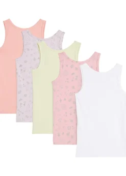 Enfant bonprix Vêtements Enfant|Lot De 2 Articles Et Plus|Lot de 5 débardeurs en coton doux et extensible