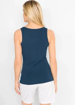 bonprix Lot de 2 débardeurs extensibles|Femme Tricots De Peau|Basiques