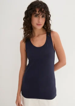 Femme bonprix Tricots De Peau|Basiques|Lot de 2 débardeurs extensibles