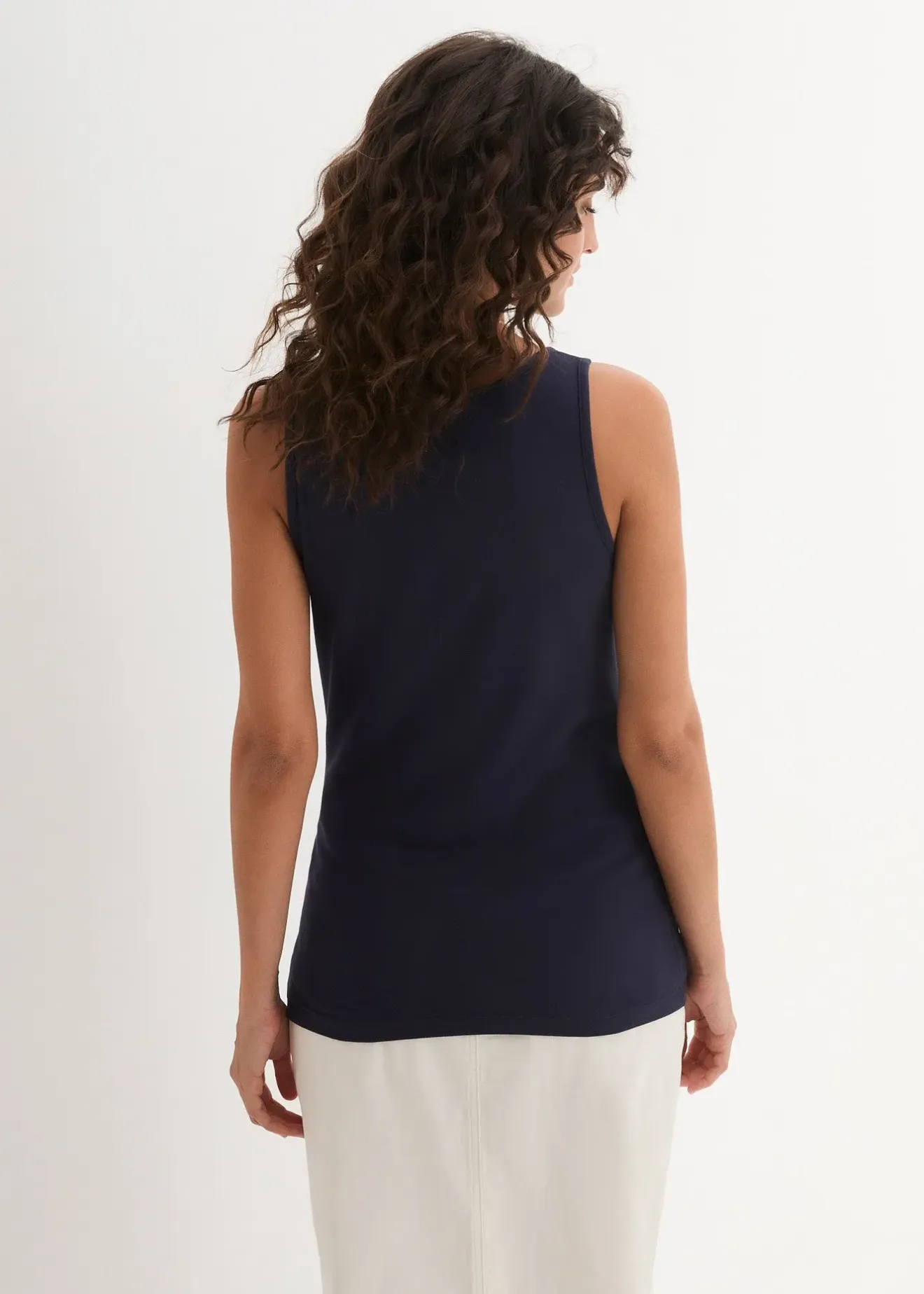 Femme bonprix Tricots De Peau|Basiques|Lot de 2 débardeurs extensibles