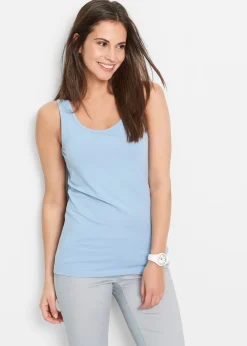 bonprix Lot de 2 débardeurs extensibles|Femme Tricots De Peau|Basiques