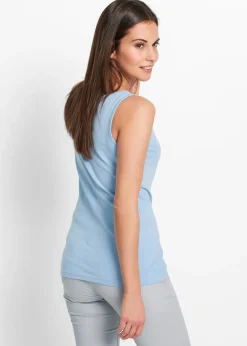 bonprix Lot de 2 débardeurs extensibles|Femme Tricots De Peau|Basiques