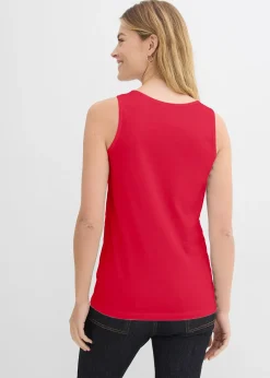 Femme bonprix Tricots De Peau|Basiques|Lot de 5 débardeurs longs 100% coton