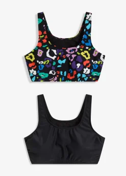 Femme bonprix Bikinis|Maillots Séparables|Lot de 2 hauts de bikini brassière