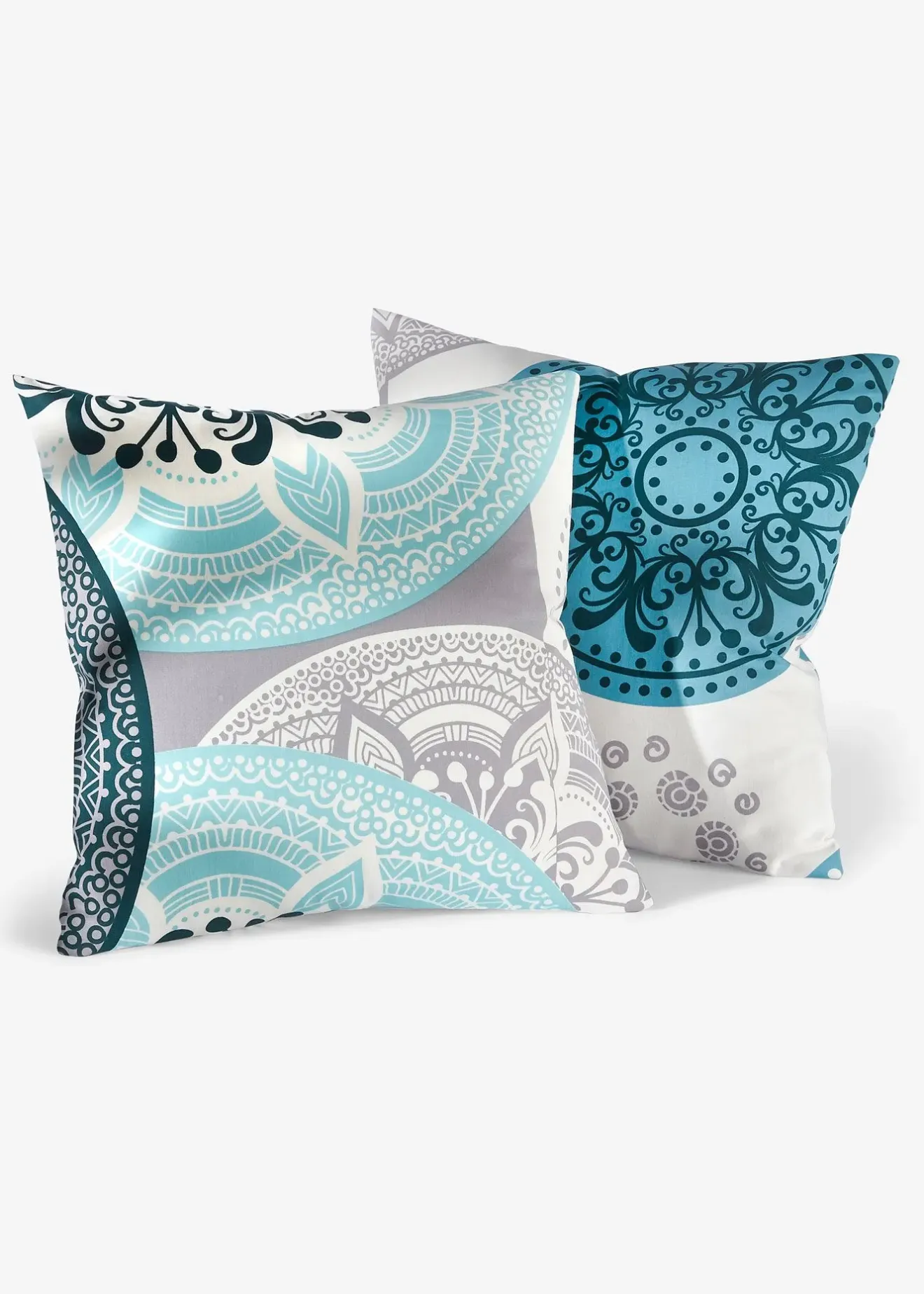 bonprix Chambre À Coucher·Housses De Coussin & Co|Salon·Housses De Coussin|Lot de 2 housses de coussin à ornements