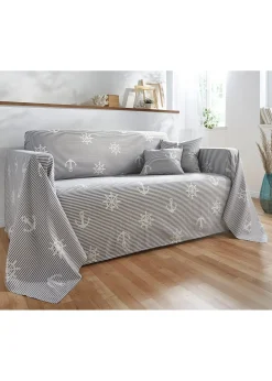 bonprix Chambre À Coucher·Housses De Coussin & Co|Salon·Housses De Coussin|Lot de 2 housses de coussin motif marin