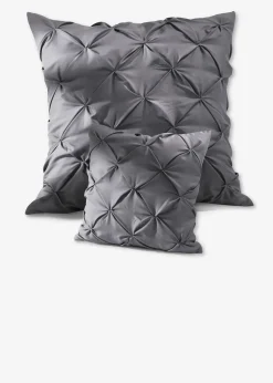 bonprix Lot de 2 housses de coussin avec motif froncé| Chambre À Coucher·Housses De Coussin & Co|Coussins & Couvre-Lits