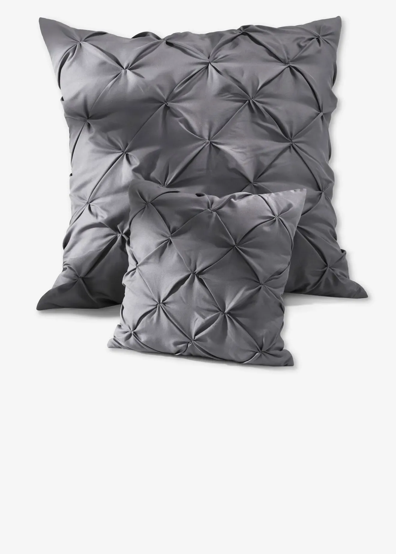 bonprix Lot de 2 housses de coussin avec motif froncé| Chambre À Coucher·Housses De Coussin & Co|Coussins & Couvre-Lits