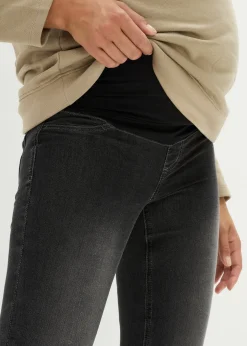 bonprix Lot de 2 jeggings de grossesse en coton majoritaire, Skinny|Femme Femme Enceinte