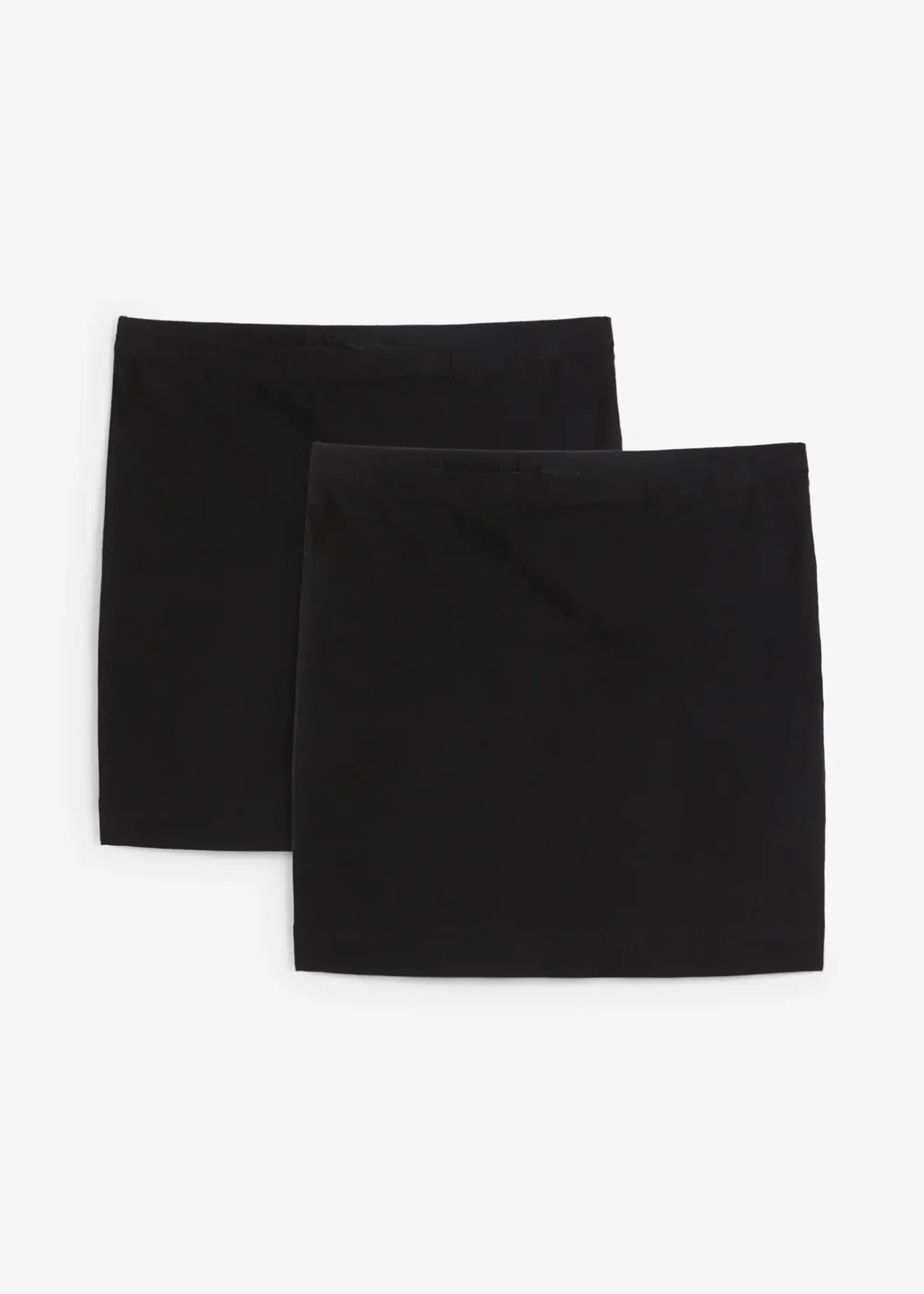 Femme bonprix Basiques|Jupes|Lot de 2 jupes en jersey coton extensible