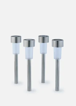 bonprix Lot de 4 lampes déco solaires de chemin| Jardin & Balcon·Déco De Jardin & Éclairage|Déco De Jardin & Éclairage