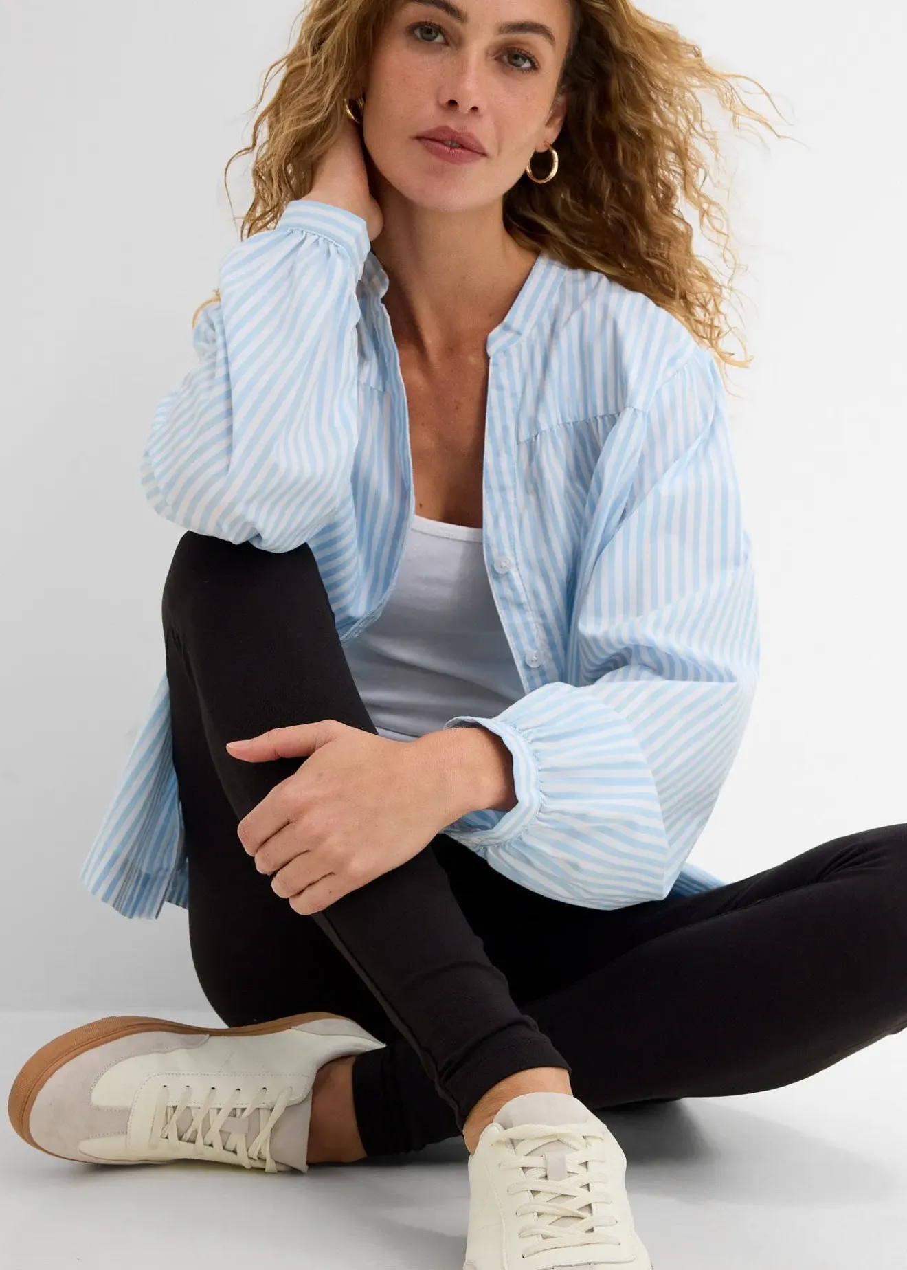 bonprix Lot de 2 leggings|Femme Basiques|Pantalons