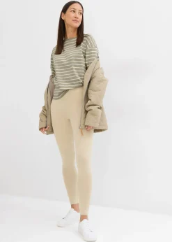 bonprix Lot de 2 leggings|Femme Basiques|Pantalons