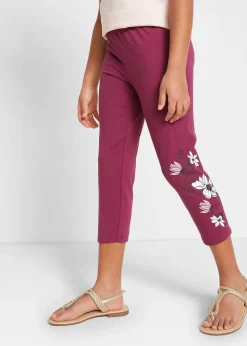 Enfant bonprix Vêtements Enfant|Filles 9-16 Ans·Lot De 2 Articles Et Plus|Lot de 2 leggings 3/4 en coton extensible