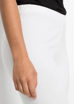 bonprix Lot de 2 leggings corsaires|Femme Basiques|Pantalons