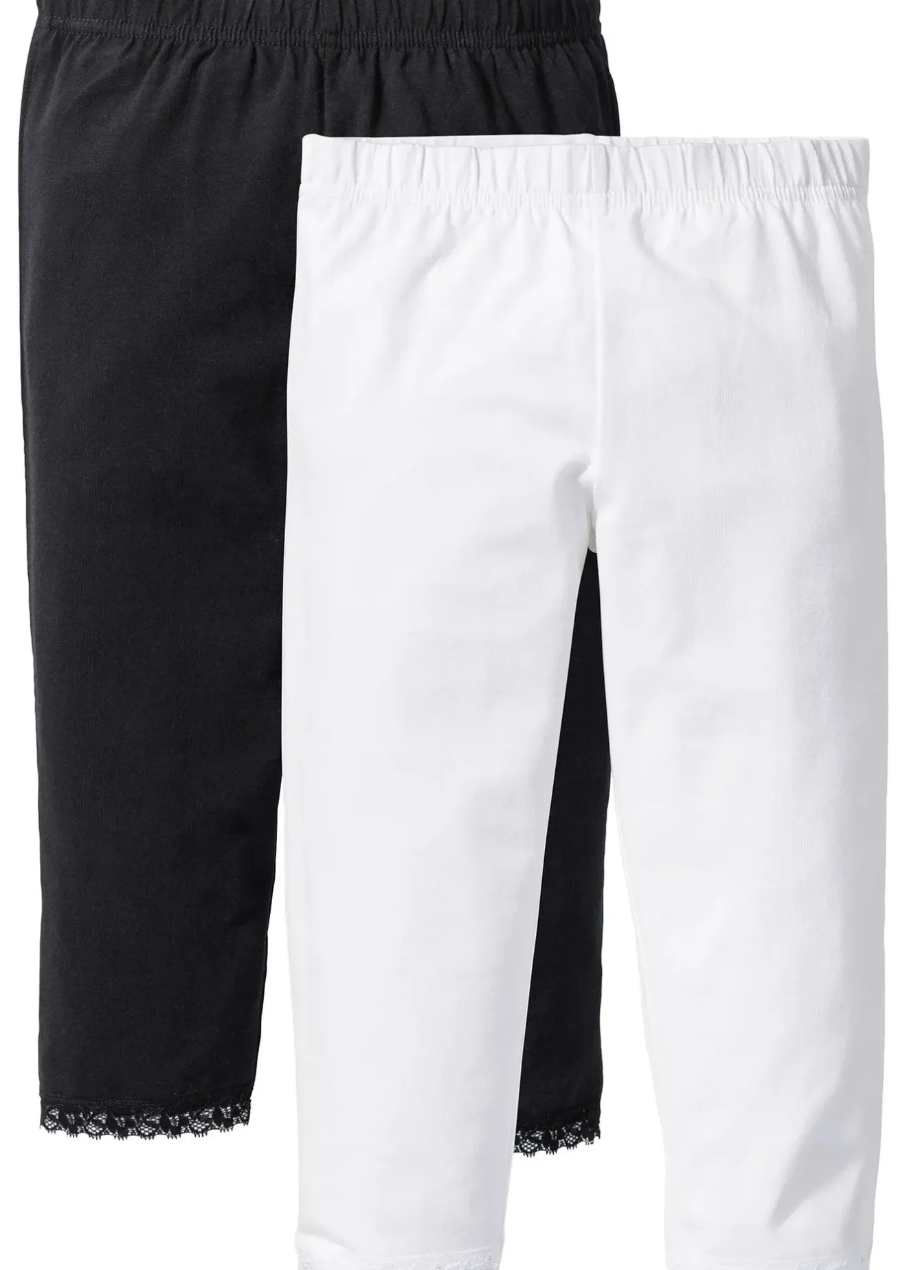 bonprix Lot de 2 leggings corsaire|Enfant Vêtements Enfant|Filles 9-16 Ans·Lot De 2 Articles Et Plus