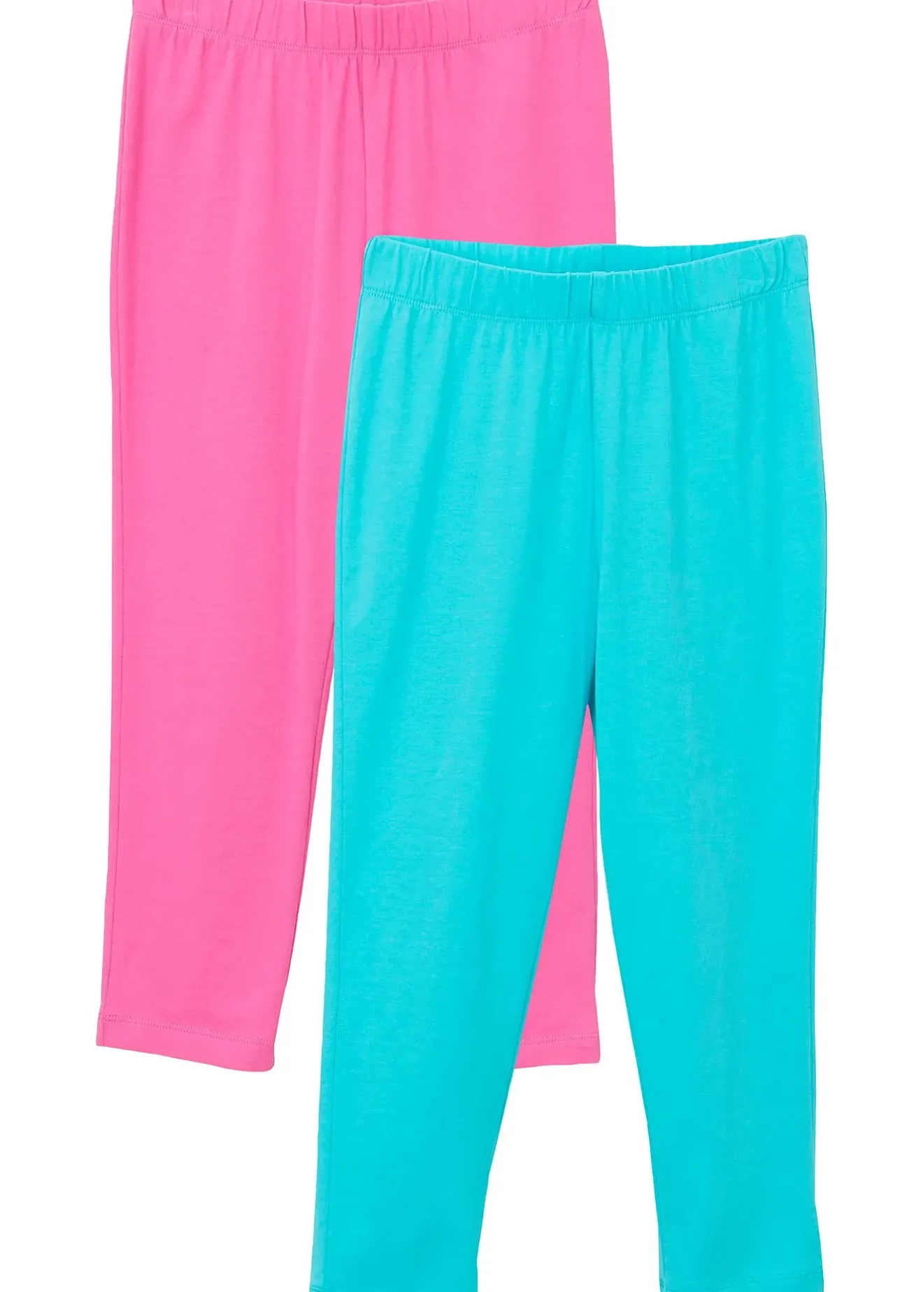 Enfant bonprix Vêtements Enfant|Filles 9-16 Ans·Lot De 2 Articles Et Plus|Lot de 2 leggings corsaire en coton extensible