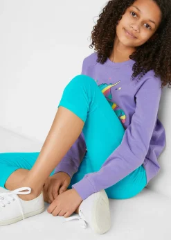 Enfant bonprix Vêtements Enfant|Filles 9-16 Ans·Lot De 2 Articles Et Plus|Lot de 2 leggings corsaire en coton extensible