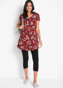 bonprix Lot de 2 leggings corsaire étroits|Femme Basiques|Pantalons