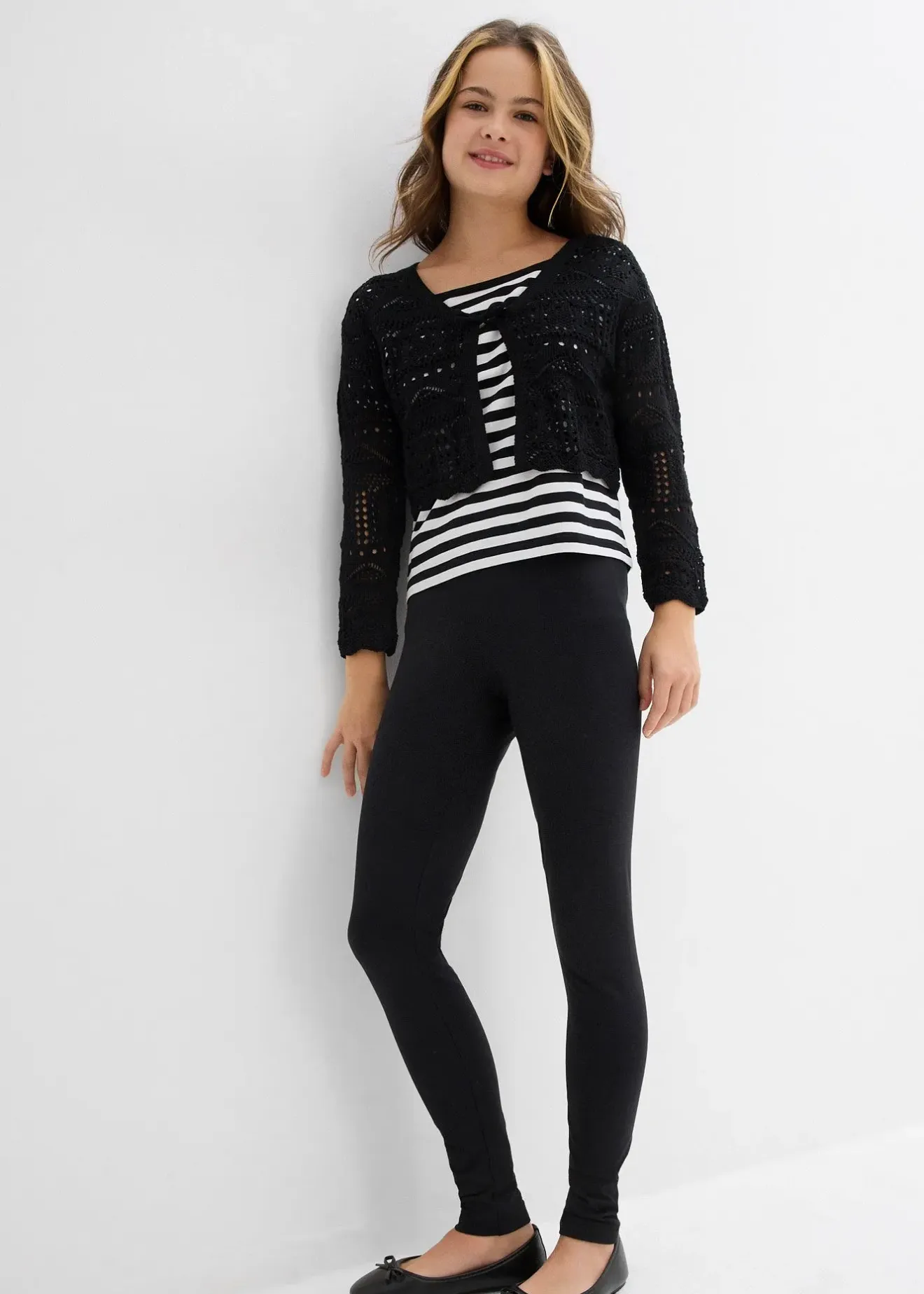 Enfant bonprix Vêtements Enfant|Filles 9-16 Ans·Lot De 2 Articles Et Plus|Lot de 2 leggings en matière élastique