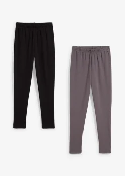 bonprix Lot de 2 leggings thermiques avec doublure en polaire douce|Enfant Lot De 2 Articles Et Plus|Garçons·Collants