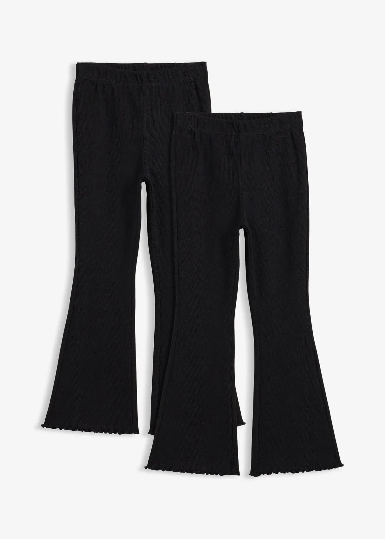 Enfant bonprix Vêtements Enfant|Filles 2-8 Ans·Lot De 2 Articles Et Plus|Lot de 2 leggings évasés et côtelés