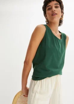 Femme bonprix Tricots De Peau|Basiques|Lot de 2 longs débardeurs