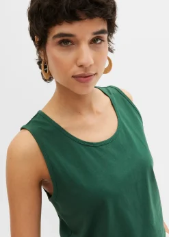 Femme bonprix Tricots De Peau|Basiques|Lot de 2 longs débardeurs