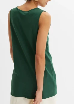 Femme bonprix Tricots De Peau|Basiques|Lot de 2 longs débardeurs