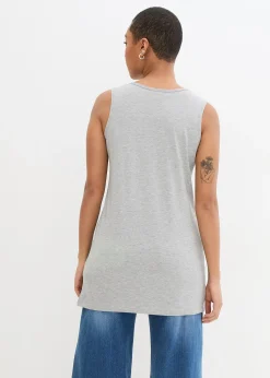 bonprix Lot de 2 longs débardeurs|Femme Tricots De Peau|Basiques