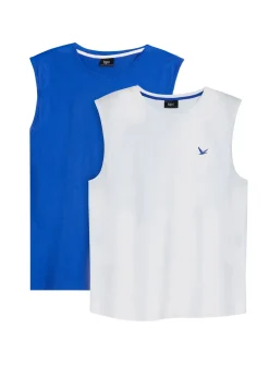 Homme bonprix T-Shirts & Polos|Lot de 2 marcels 100% coton