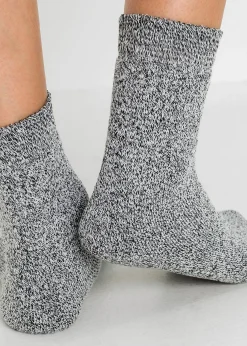 Femme bonprix Chaussettes|Socquettes|Lot de 5 paires de chaussettes chaudes en éponge