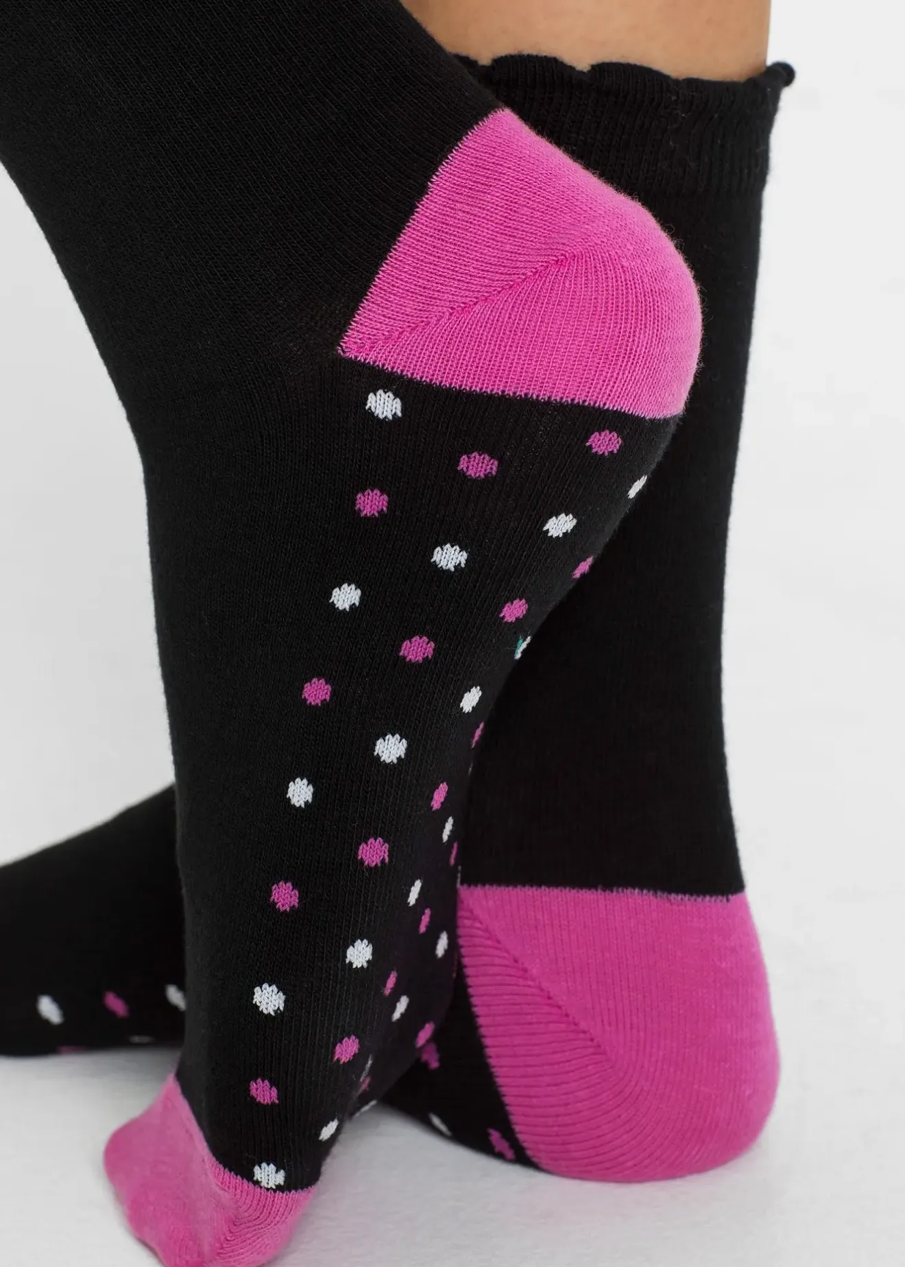 bonprix Lot de 5 paires de chaussettes|Femme Chaussettes & Collants
