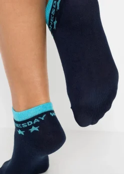 bonprix Lot de 7 paires de chaussettes courtes enfant|Femme Lot De 2 Articles Et Plus|Filles·Collants