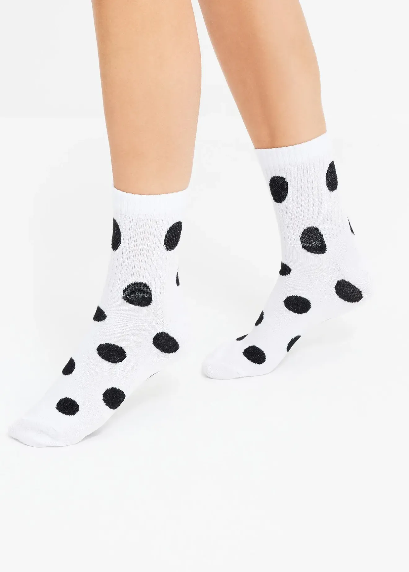 Femme bonprix Chaussettes & Collants|Lot de 5 paires de chaussettes de tennis courtes