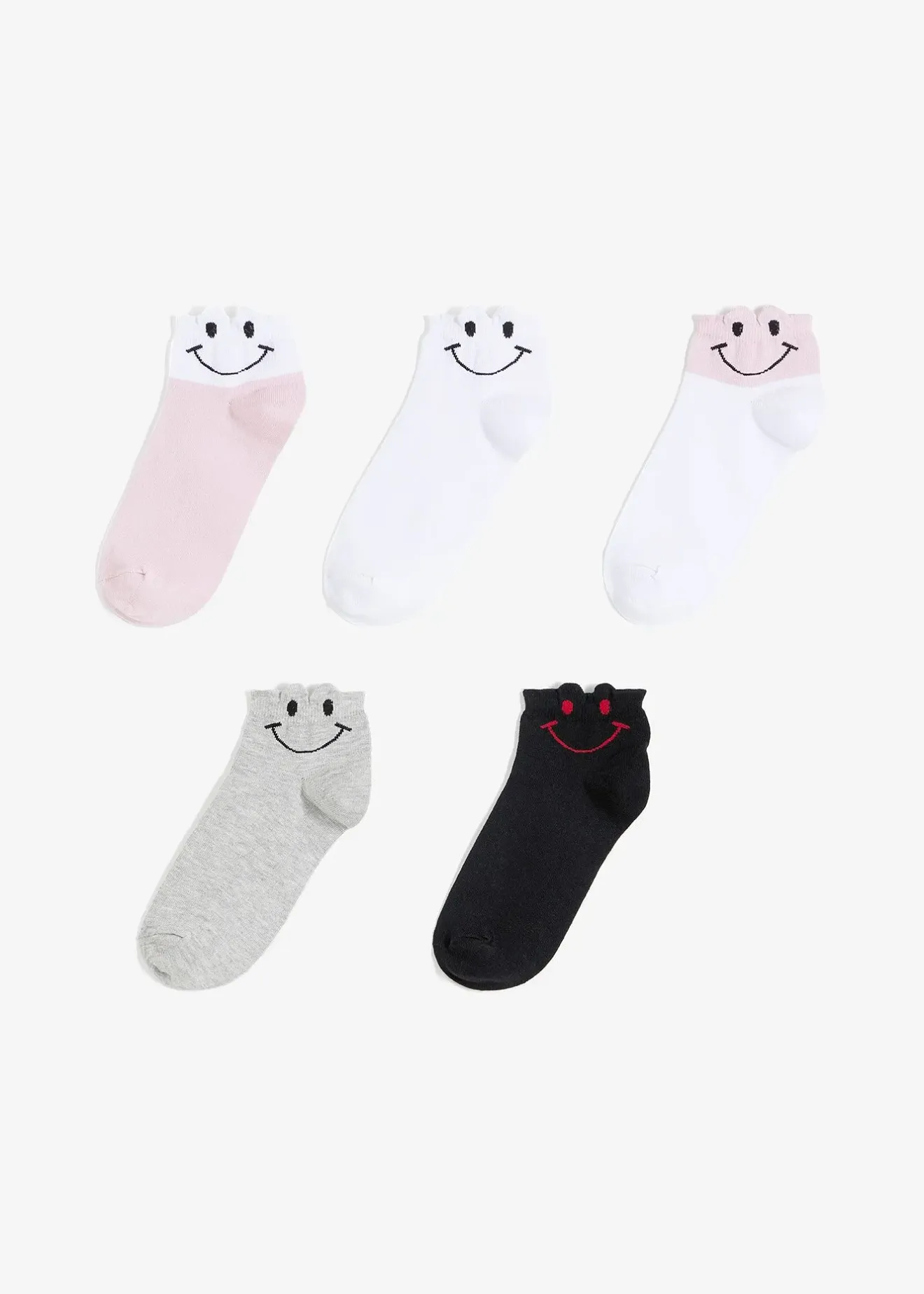 Femme bonprix Chaussettes & Collants|Lot de 5 paires de chaussettes courtes