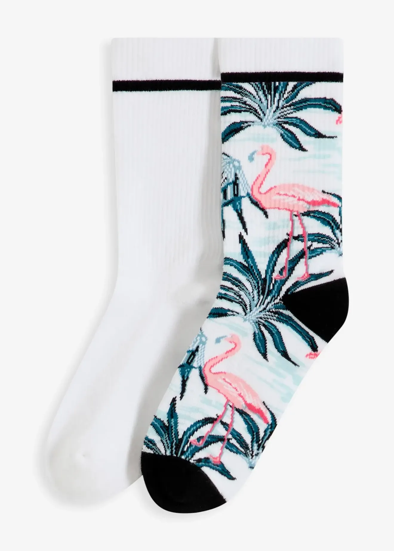 bonprix Lot de 2 paires de chaussettes avec coton et semelle éponge|Femme Chaussettes|Socquettes