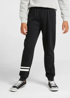 bonprix Lot de 2 pantalons de jogging en coton mélangé doux|Enfant Vêtements Enfant|Garçons 9-16 Ans·Lots De 2 Articles Et Plus