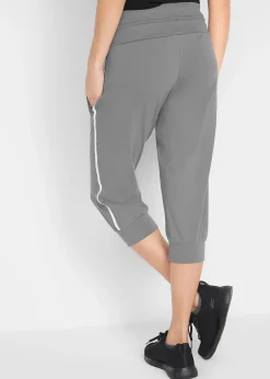 bonprix Lot de 2 pantalons de jogging en coton, longueur 3/4|Femme Vêtements De Sport|Sweats
