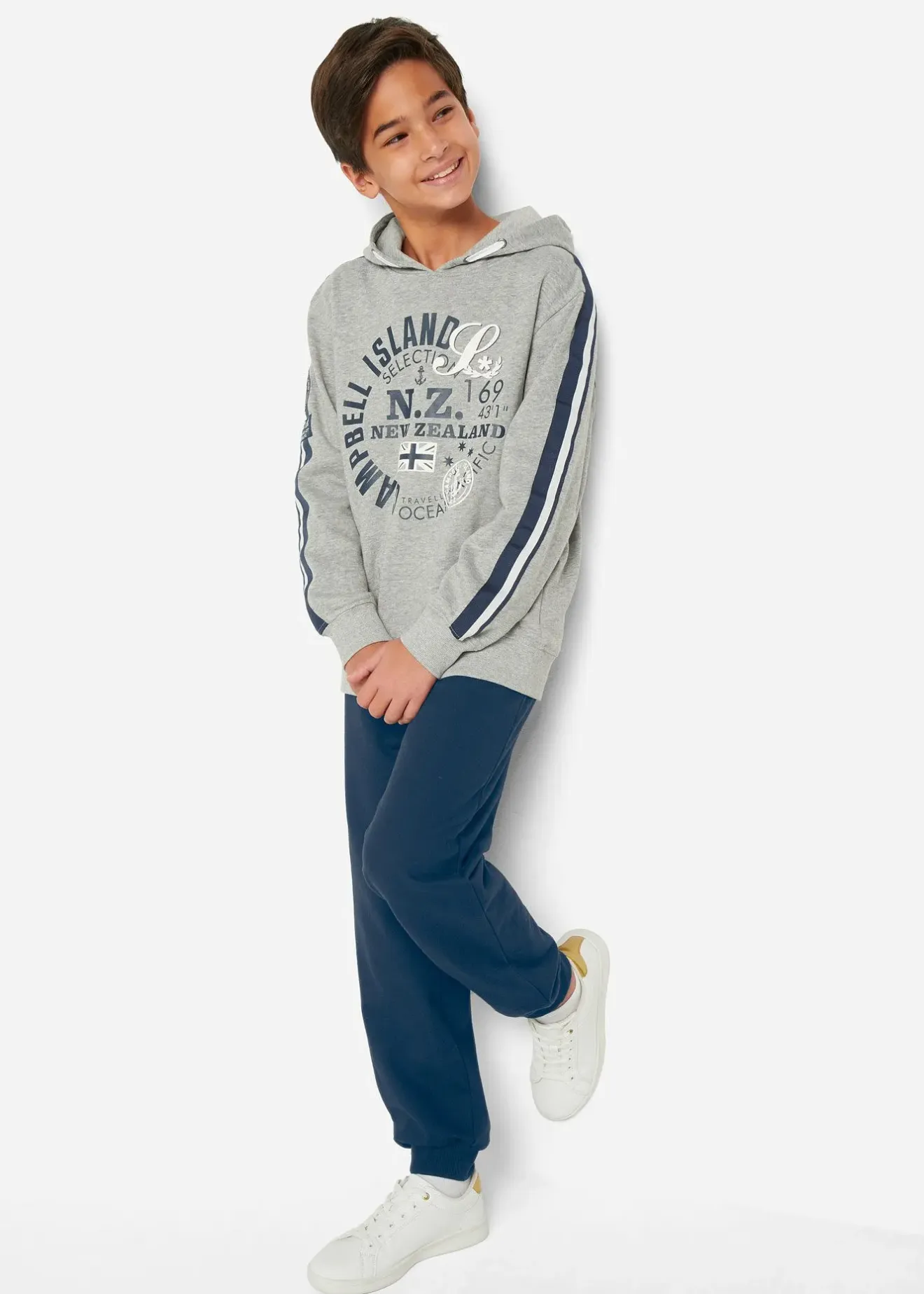 bonprix Lot de 2 pantalons de jogging 100% coton|Enfant Vêtements Enfant|Garçons 9-16 Ans·Lots De 2 Articles Et Plus