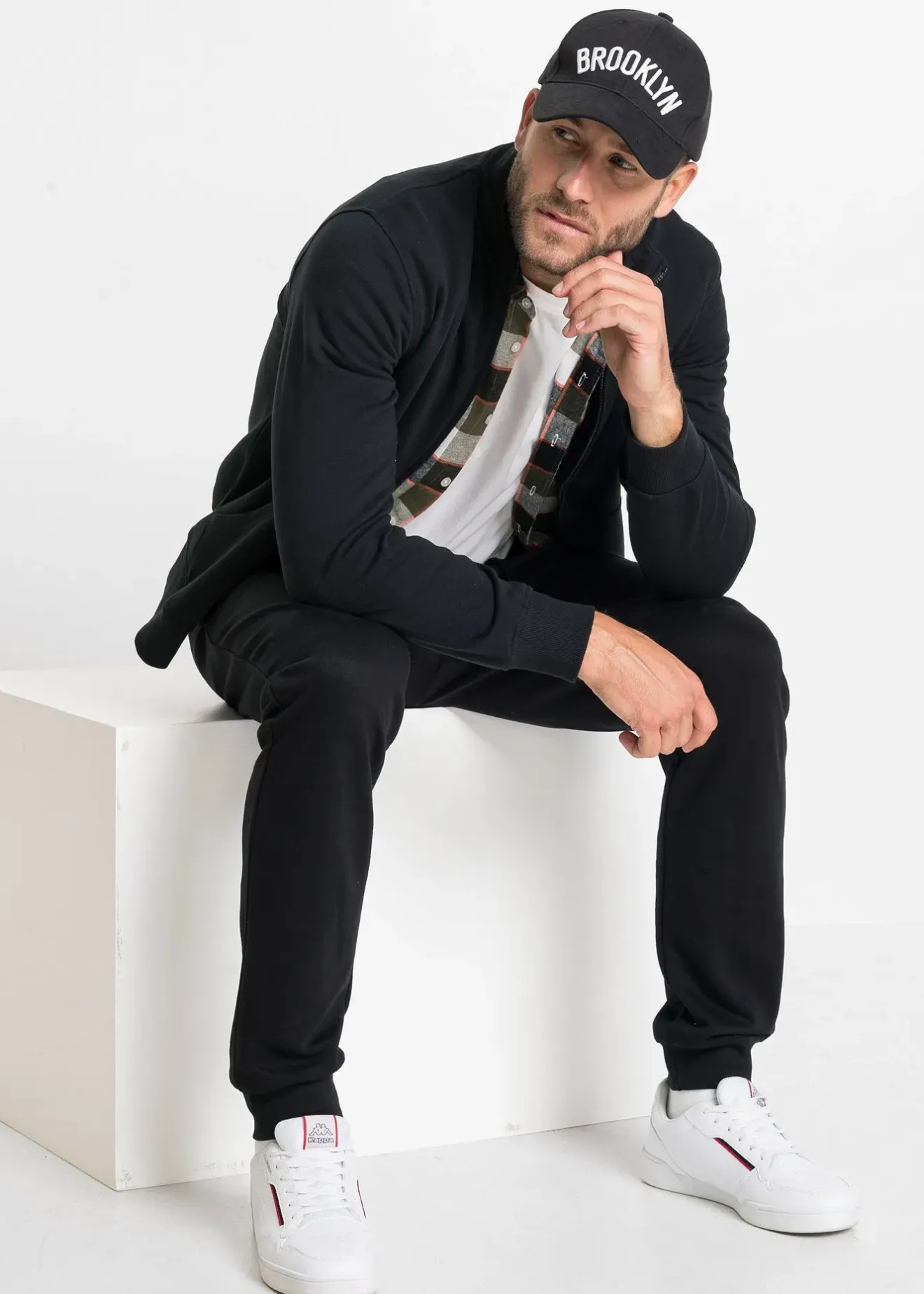 bonprix Lot de 2 pantalons de jogging|Homme Vêtements De Sport|Pantalons