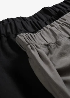 Homme bonprix Pyjamas|Sous-Vêtements|Lot de 2 pantalons de pyjama doux en coton