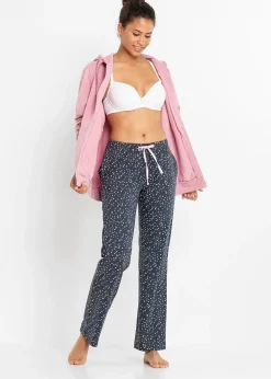 Femme bonprix Lingerie Nuit|Lot de 2 pantalons de pyjama pur coton