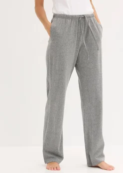 bonprix Lot de 2 pantalons de pyjama à poches latérales|Femme Lingerie Nuit